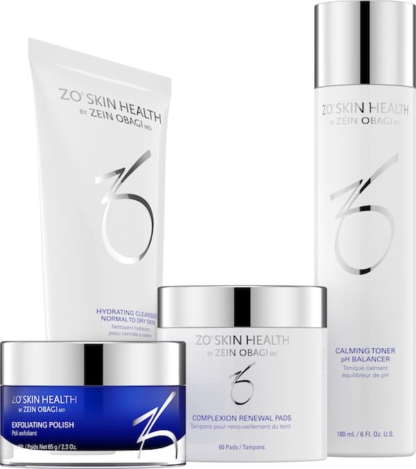 Four types of ZO Skin Health Products
